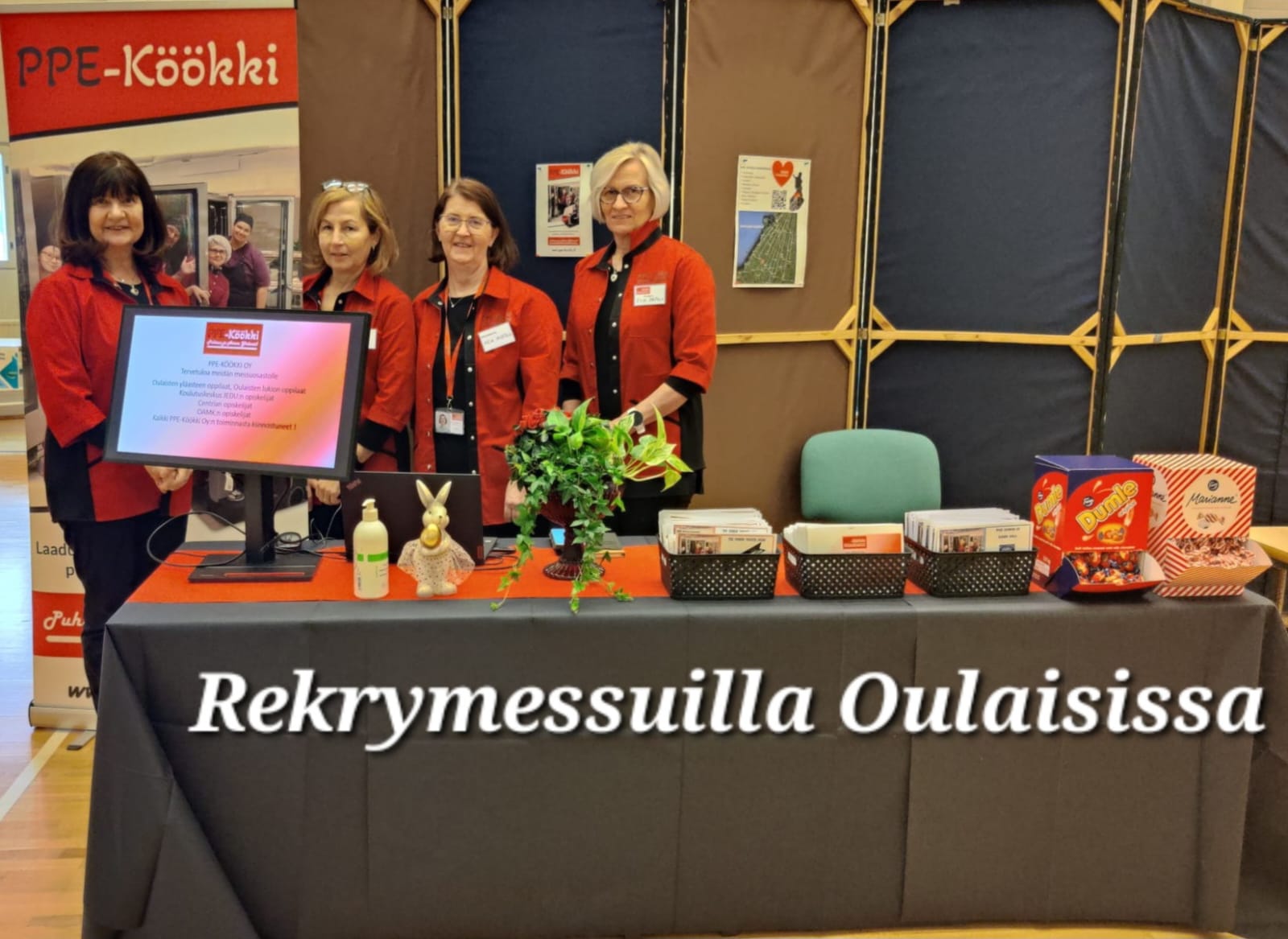 Köökki Rekrymessuilla Oulaisissa