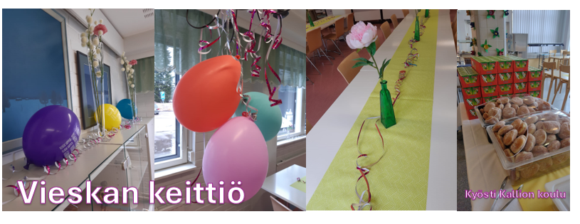 Munkkeja ilmapalloja serpentiinejä