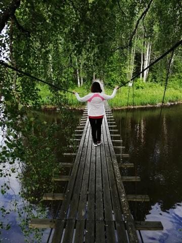 Kesälomalle lompsis
